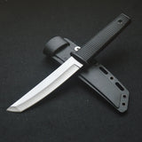 NNEOBA Portable Fixed Blade Knife Silver