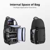 NNEOBA 10L Camera Sling Backpack Black