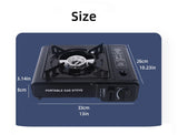 NNEOBA Camping Gas Stove Propane Cassette Burner Black