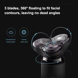 NNEOBA 3-Blade Electric Shaver for Men