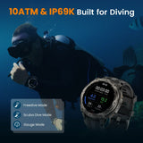 NNEOBA Tank M4 GPS Smartwatch Stainless Steel