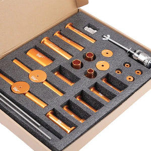 NNEOBA Bike Hub Bearing Installation Removal Tool Cassette Gold