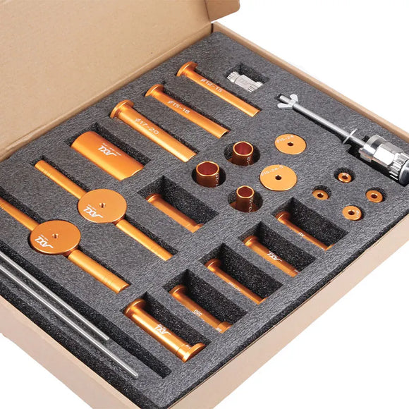NNEOBA Bike Hub Bearing Installation Removal Tool Cassette Gold