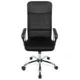 NNEOBA Premium High Back Mesh Office Chair with Adjustable Lumbar Support - Black