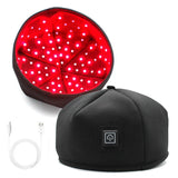 NNEOBA Infrared And Red Light Therapy Hair Growth Cap LED Treatment Helmet Black