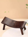 NNEOBA Multi-Functional Solid Wood Sleeping Stool - Chicken Wing Wood Cervical Vertebra Pillow