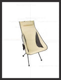 NNEOBA Camping Chair with Headrest Beige