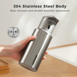 NNEOBA 480ml Automatic Sensor Soap Dispenser (Stainless Steel)