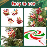 10PCS Ice Cream Christmas Yard Decorations