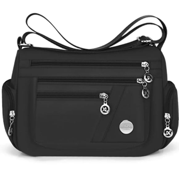 NNEOBA Ladies Handbag Crossbody Travel Bag (Black)
