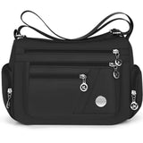 NNEOBA Ladies Handbag Crossbody Travel Bag (Black)
