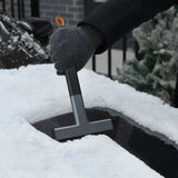 Multi-Function Car Ice Scraper & Snow Brush – TPU Windshield Ice Breaker for Quick Snow Removal