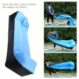 NNEOBA Inflatable Lounge Chair with Pillow for Camping & Beach