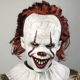 Creepy Pennywise Joker Latex Horror Cosplay Mask