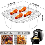 NNEOBA Outdoor Air Fryer Rack Grilling Rack