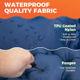 NNEOBA Double Sleeping Pad Inflatable Camping Navy Blue