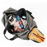 NNEOBA Fitness Travel Sports Bag Gold