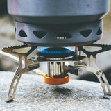 NNEOBA Portable Split Gas Stove 3000W Silver