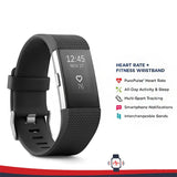 NNEOBA Smart Fitness Wristband Heart Rate Black