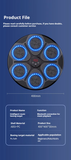 NNETM Smart Music Boxing Machine - W/ Bluetooth Connectivity and Gloves