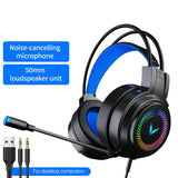 NNEOBA Virtual Surround Gaming Headset Black