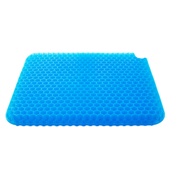 NNEOBA 3D Honeycomb Gel Seat Cushion Breathable Cooling Pad Blue