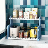 NNEOBA 3-Tier Wood Shelf Indoor Plants Holder