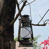 NNEOBA Vintage LED Metal Hanging Lantern