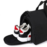 NNEOBA Convertible Garment Duffel Bag Travel Black