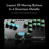 NNEOBA Leverless Arcade Fightstick Controller (Hitbox Style)