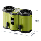 NNEOBA 10000mAh Outdoor Hanging Waist Fan