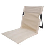 NNEOBA Foldable Camping Chair Cushion And Storage Bag Beige