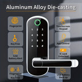NNEOBA Smart WiFi Fingerprint Door Lock with App & NFC Access