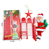 Electric Climbing Santa Claus Decoration