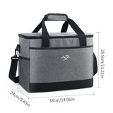 NNEOBA 26L Insulated Cooler Bag Camping Dark Gray