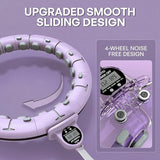NNEOBA Weighted Fitness Hoop with Counter