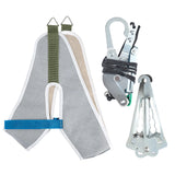 NNEOBA Over-Door Hanging Neck Traction Kit Adjustable Cervical Stretcher Green