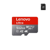 Lenovo 512GB MicroSD Memory Card with SD Adapter High-Speed Storage