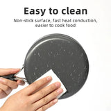 NNEOBA Portable Aluminum Camping Cookware Kit Grey