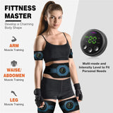 NNEOBA Intelligent EMS Waist Belt for Effective Abdominal Muscle Stimulation
