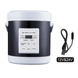 NNEOBA 12V/24V Mini Car Rice Cooker