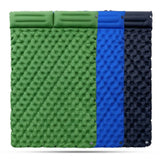NNEOBA Double Bed Camping Inflating Sleeping Mats with Pillow