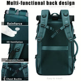 NNEOBA Fashionable 3-in-1 Travel Backpack Handbag Blue