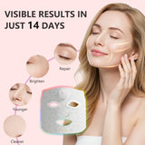 NNEOBA 7-Color LED Facial Mask for Light Therapy Skincare