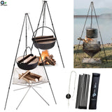 NNEOBA Camping Bonfire Tripod Cooking Stand