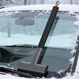 Multi-Function Car Ice Scraper & Snow Brush – TPU Windshield Ice Breaker for Quick Snow Removal