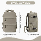 NNEOBA Waterproof Laptop Backpack Grey
