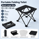 Portable Folding Car Camping Toilet