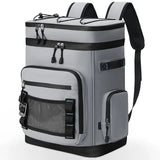 NNEOBA 30L Camping Insulated Backpack Hot Cold Storage Gray