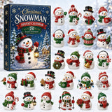 24-Day Mini Christmas Brick Ornament Advent Calendar,Unique Designs, Buildable Bricks, Hanging Loops Included, Holiday Countdown